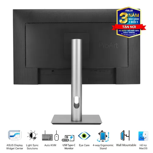 Màn hình đồ họa ASUS ProArt PA27JCV | 27 inch | 5K | IPS | 60Hz | 5ms